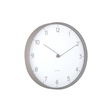 Nástenné hodiny Sencillez Karlsson KA6057GY, 30cm